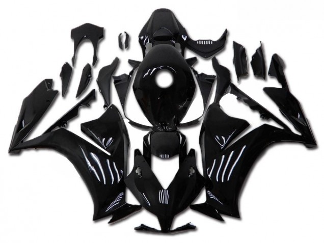 2012-2016 Glossy Black Honda CBR1000RR Replacement Fairings 2012-2016 Glossy Black Honda CBR1000RR Replacement Fairings