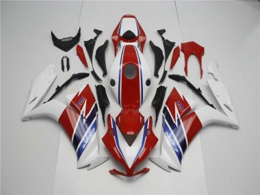 2012-2016 Red White Blue Honda CBR1000RR Motorbike Fairing