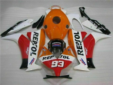 Abs 2012-2016 Orange Repsol 93 Honda CBR1000RR Moto Fairings