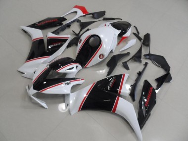 Abs 2012-2016 Black and White and Red Stripe Honda CBR1000RR Motorcylce Fairings