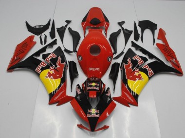 Abs 2012-2016 Black Red Bull Honda CBR1000RR Motorcycle Fairing