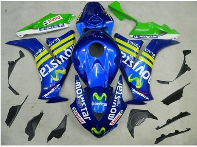 2012-2016 Movistars Honda CBR1000RR Motorcycle Replacement Fairings 2012-2016 Movistars Honda CBR1000RR Motorcycle Replacement Fairings