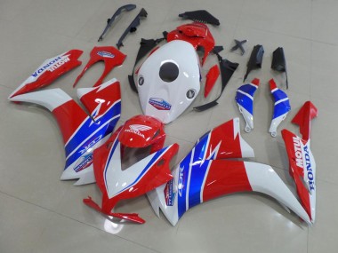 Abs 2012-2016 White Red TT Legend Honda CBR1000RR Motorcycle Bodywork