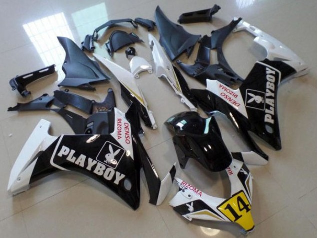 2013-2015 Black Playboy 14 Honda CBR500RR Motorbike Fairing 2013-2015 Black Playboy 14 Honda CBR500RR Motorbike Fairing