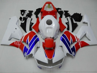 2013-2021 White Blue Red Honda CBR600RR Motorcycle Fairings