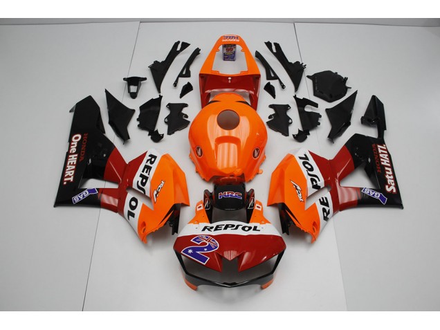 2013-2021 Repsol Honda CBR600RR Motorcycle Replacement Fairings 2013-2021 Repsol Honda CBR600RR Motorcycle Replacement Fairings