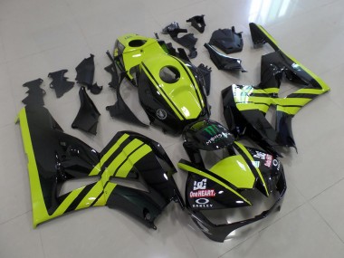 Abs 2013-2021 Green Black Honda CBR600RR Motorcylce Fairings