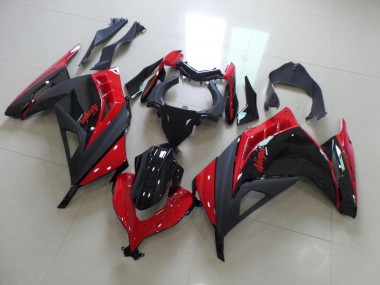 Abs 2013-2016 Red Black Kawasaki ZX300R Bike Fairing