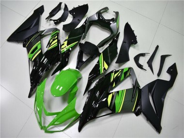 Abs 2013-2018 Green Black Kawasaki ZX6R Replacement Fairings