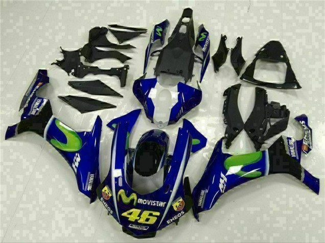 2015-2019 Blue Yamaha YZF R1 Motorcycle Fairing Kit 2015-2019 Blue Yamaha YZF R1 Motorcycle Fairing Kit