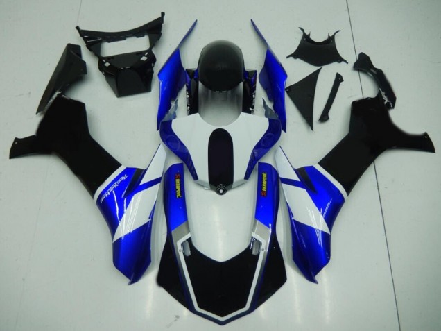 2015-2019 Black Blue Yamaha YZF R1 Motorcycle Fairings Kits