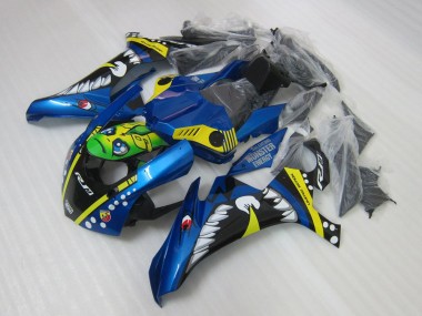 Abs 2015-2019 Blue Rossi Yamaha YZF R1 Motorcycle Fairing