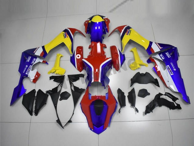 Abs 2017-2020 Blue Yellow Red Honda CBR1000RR Replacement Fairings