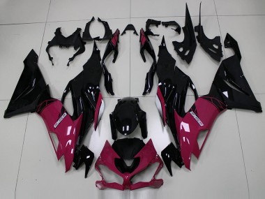 ABS 2019-2020 Pink Black Kawasaki ZX6R Motorcycle Fairing Kits & Plastic Bodywork MF0608