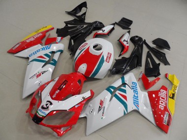 2006-2011 White Red Green Aprilia RS125 Bike Fairing