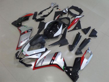 2011-2018 Black Silver Red Aprilia RS4 50 125 Replacement Motorcycle Fairings