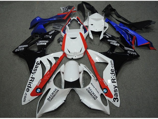 2009-2014 White Blue Red BMW S1000RR Bike Fairings
