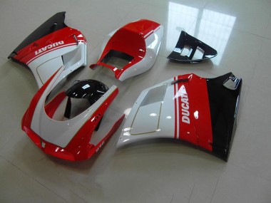Abs 1993-2005 Red White Ducati 748 916 996 996S Motor Bike Fairings
