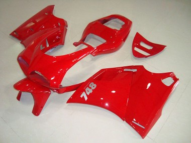 Abs 1993-2005 Red Ducati 748 916 996 996S Bike Fairing Kit