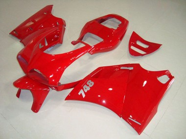 Abs 1993-2005 Red Ducati 748 916 996 996S Motorcycle Fairing Kit