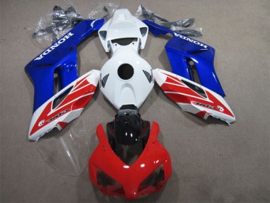 Abs 2004-2005 White Red Blue Honda CBR1000RR Motorcycle Fairing Kit