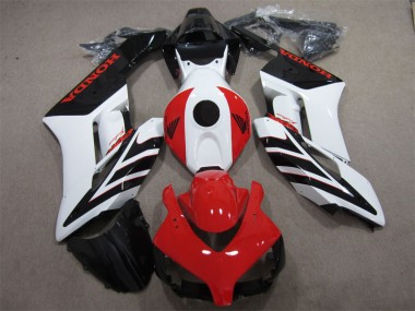 2004-2005 Black Red White Honda CBR1000RR Bike Fairings