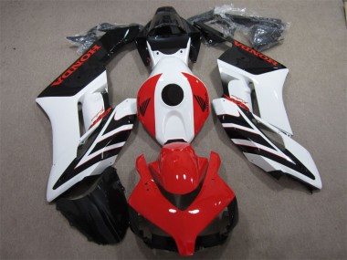 Abs 2004-2005 Black Red White Honda CBR1000RR Bike Fairings