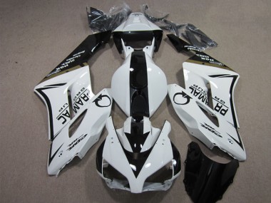 2004-2005 White Black PRAMAC Honda CBR1000RR Motorcyle Fairings