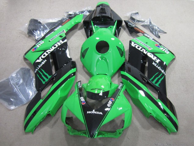 2004-2005 Black Green Monster Honda CBR1000RR Motorcycle Fairings 2004-2005 Black Green Monster Honda CBR1000RR Motorcycle Fairings