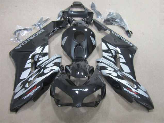 2004-2005 Black Silver Honda CBR1000RR Motorcycle Fairings Kits 2004-2005 Black Silver Honda CBR1000RR Motorcycle Fairings Kits