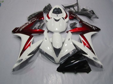 Abs 2004-2005 White Red Honda CBR1000RR Motorcycle Fairing Kits
