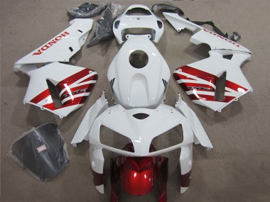 Abs 2004-2005 White Red Black Honda CBR1000RR Motor Bike Fairings