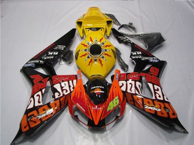 Abs 2006-2007 Repsol 46 Honda CBR1000RR Motorbike Fairing Kits