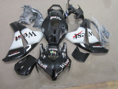 Abs 2008-2011 Black West Honda CBR1000RR Bike Fairings