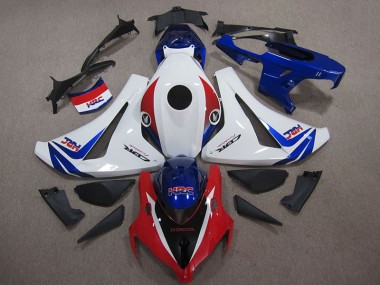 Abs 2008-2011 White Blue Red HRC Honda CBR1000RR Motor Bike Fairings