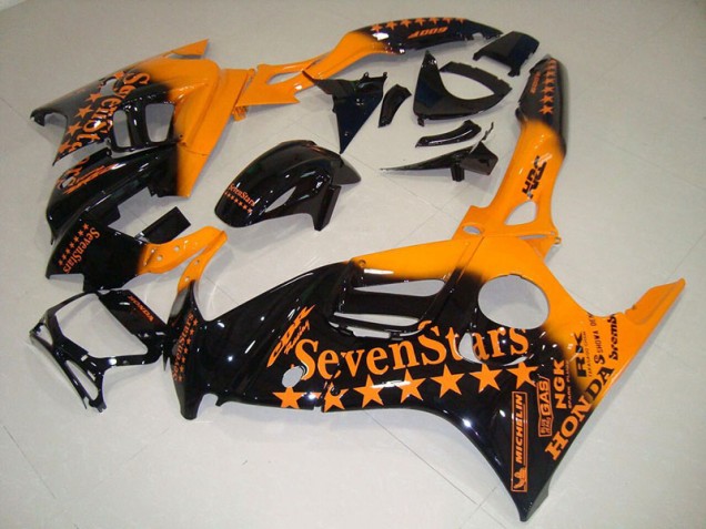 1995-1998 Black Orange SevenStars Honda CBR600 F3 Motor Fairings 1995-1998 Black Orange SevenStars Honda CBR600 F3 Motor Fairings