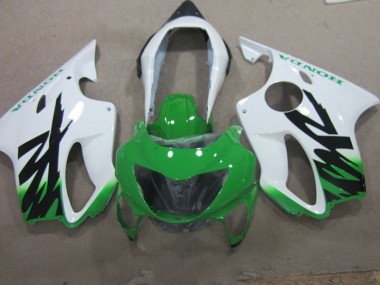 1999-2000 White Green Honda CBR600 F4 Motorcycle Bodywork