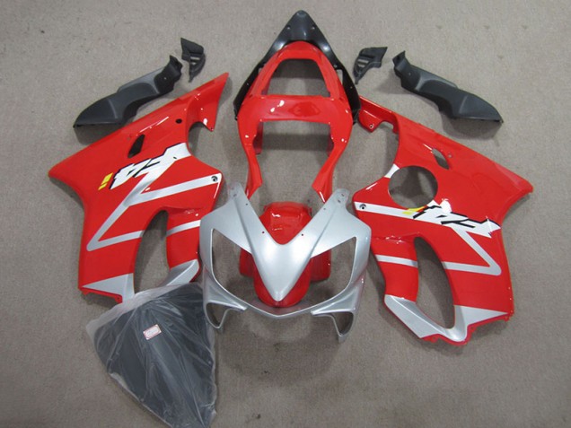 2001-2003 Red Silver Honda CBR600 F4i Replacement Fairings 2001-2003 Red Silver Honda CBR600 F4i Replacement Fairings