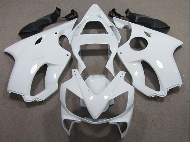 2001-2003 White Honda CBR600 F4i Motorcycle Fairings Kit 2001-2003 White Honda CBR600 F4i Motorcycle Fairings Kit