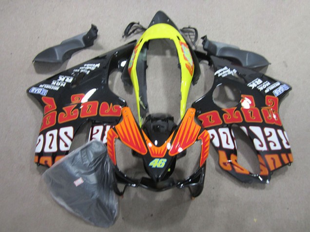 2004-2007 Black Red 46 Honda CBR600 F4i Motorcycle Fairing Kits 2004-2007 Black Red 46 Honda CBR600 F4i Motorcycle Fairing Kits