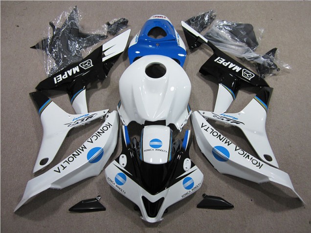 2007-2008 Blue White Black Konica Minolta MAPEI Honda CBR600RR Moto Fairings 2007-2008 Blue White Black Konica Minolta MAPEI Honda CBR600RR Moto Fairings