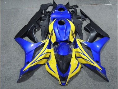 Abs 2007-2008 Black Blue Yellow Honda CBR600RR Bike Fairings