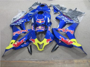 2007-2008 Blue Red Bull Honda CBR600RR Motorcycle Bodywork