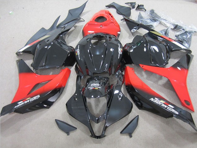 2009-2012 Black Red Honda CBR600RR Bike Fairing 2009-2012 Black Red Honda CBR600RR Bike Fairing