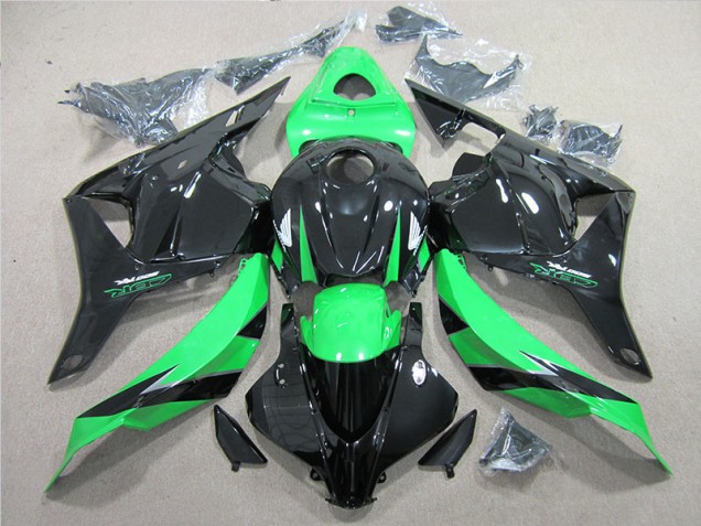 2009-2012 Black Green Honda CBR600RR Moto Fairings 2009-2012 Black Green Honda CBR600RR Moto Fairings