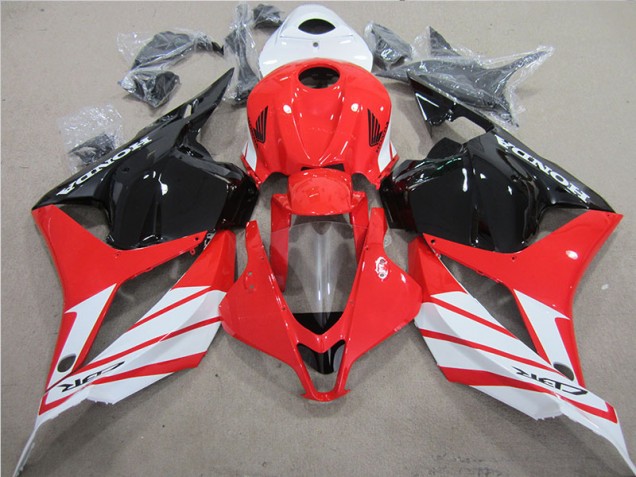 2009-2012 Red Black White Honda CBR600RR Motorcylce Fairings 2009-2012 Red Black White Honda CBR600RR Motorcylce Fairings