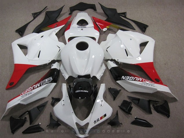 2009-2012 White Red Black Mugen Honda CBR600RR Bike Fairings 2009-2012 White Red Black Mugen Honda CBR600RR Bike Fairings