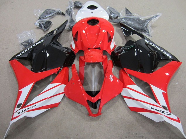 2009-2012 Red Black White Honda CBR600RR Motorcycle Fairings Kit 2009-2012 Red Black White Honda CBR600RR Motorcycle Fairings Kit