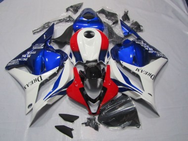 Abs 2009-2012 White Blue Red DREAM Honda CBR600RR Motorbike Fairings