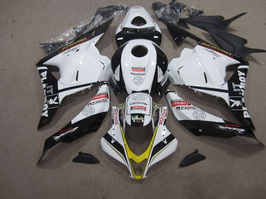 Abs 2009-2012 White Black DENSO RIZOMA Honda CBR600RR Motorcycle Fairing Kits